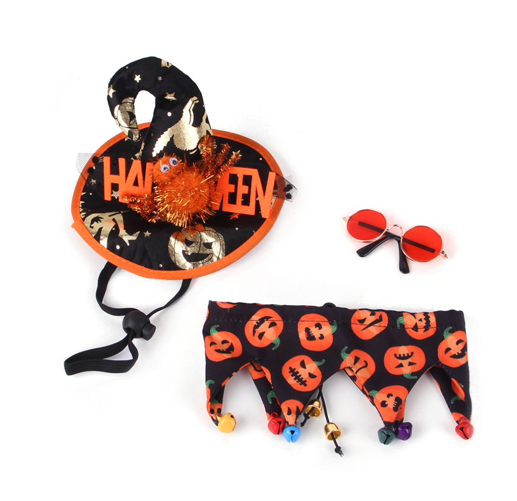 Chenpet High Quality 3 Pack Pet Accessories  Pet Halloween Toys