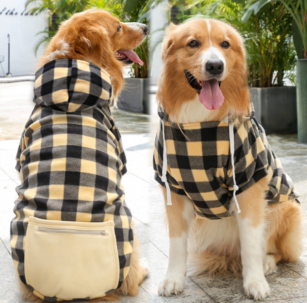 New Arrival Cozy Pet Winter Cloth Large Dog Costume