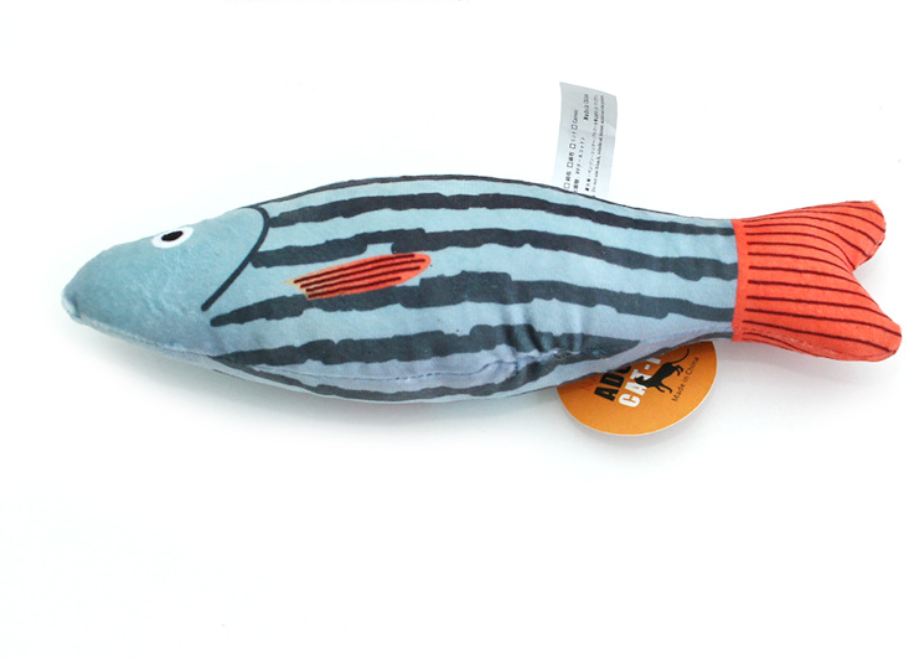 Chenpet New Design Catnip Cat Playing Pet Fish Toys