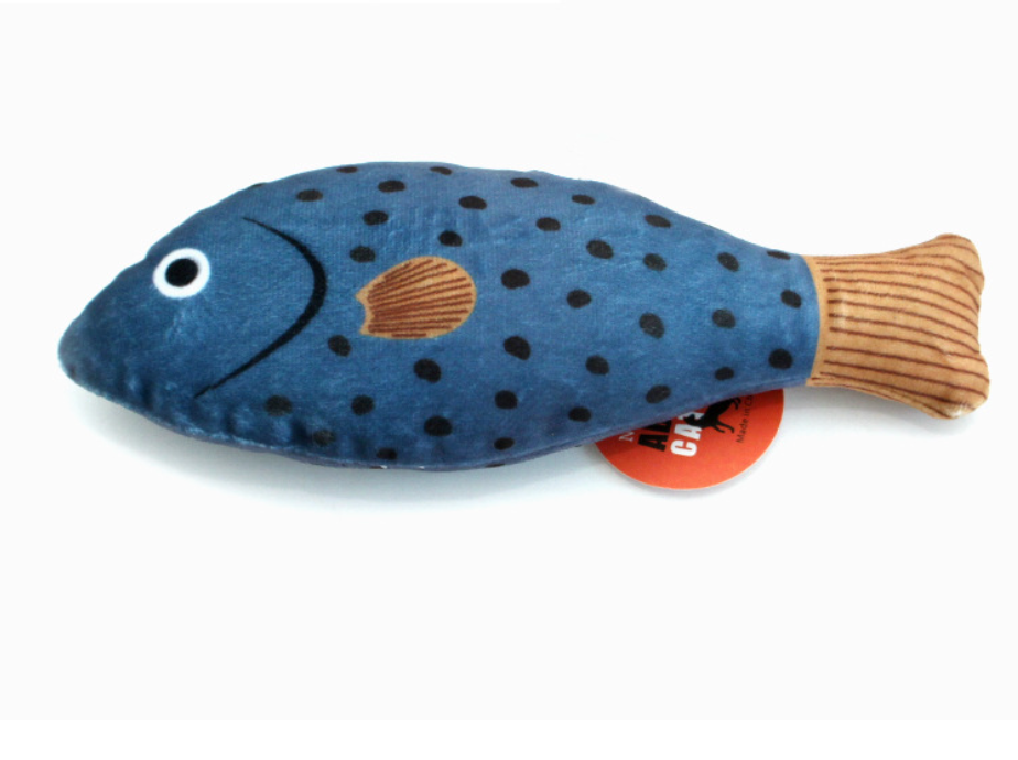 Chenpet New Design Catnip Cat Playing Pet Fish Toys