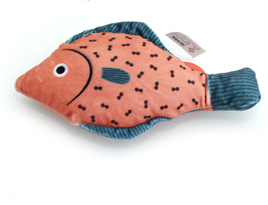 Chenpet New Design Catnip Cat Playing Pet Fish Toys