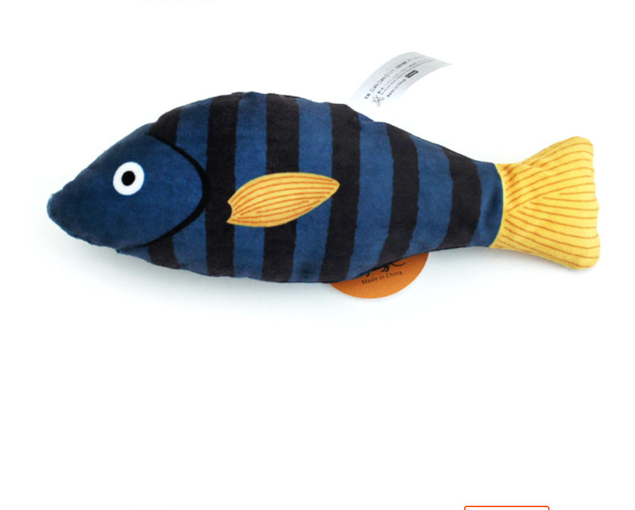 Chenpet New Design Catnip Cat Playing Pet Fish Toys