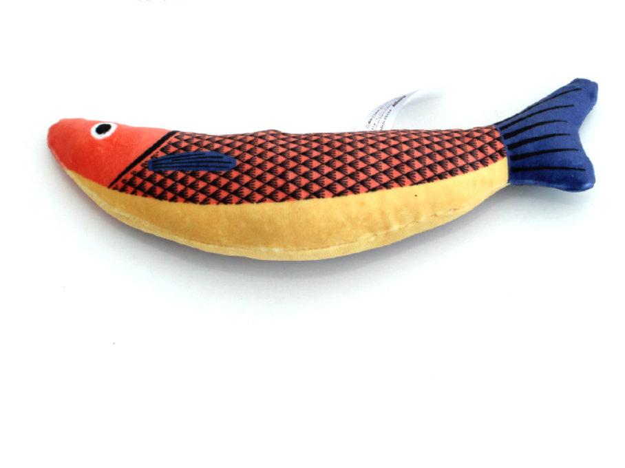 Chenpet New Design Catnip Cat Playing Pet Fish Toys