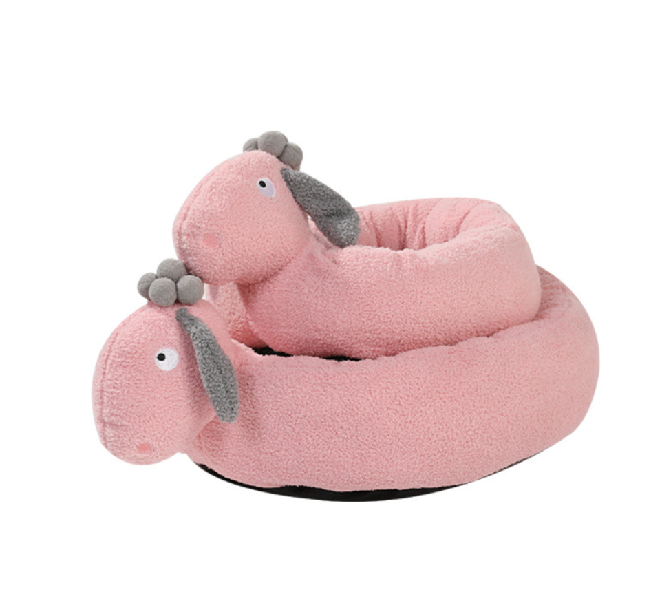 Chenpet Hot Selling Little Sheep Winter Pet Fleece Beds