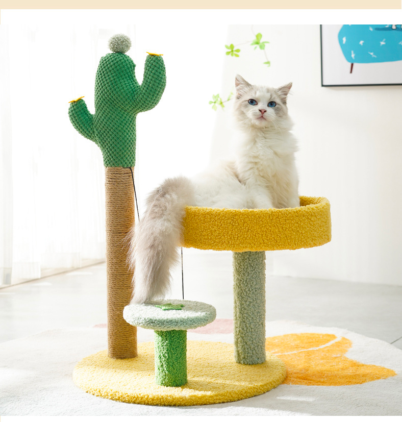 Wholesale New Arrival Cactus Style Cat Trees