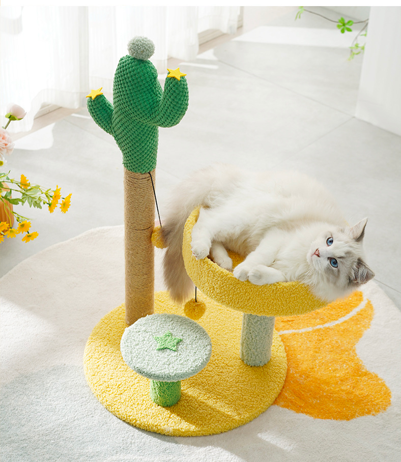 Wholesale New Arrival Cactus Style Cat Trees