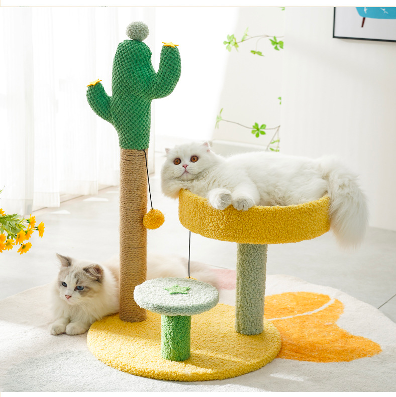 Wholesale New Arrival Cactus Style Cat Trees