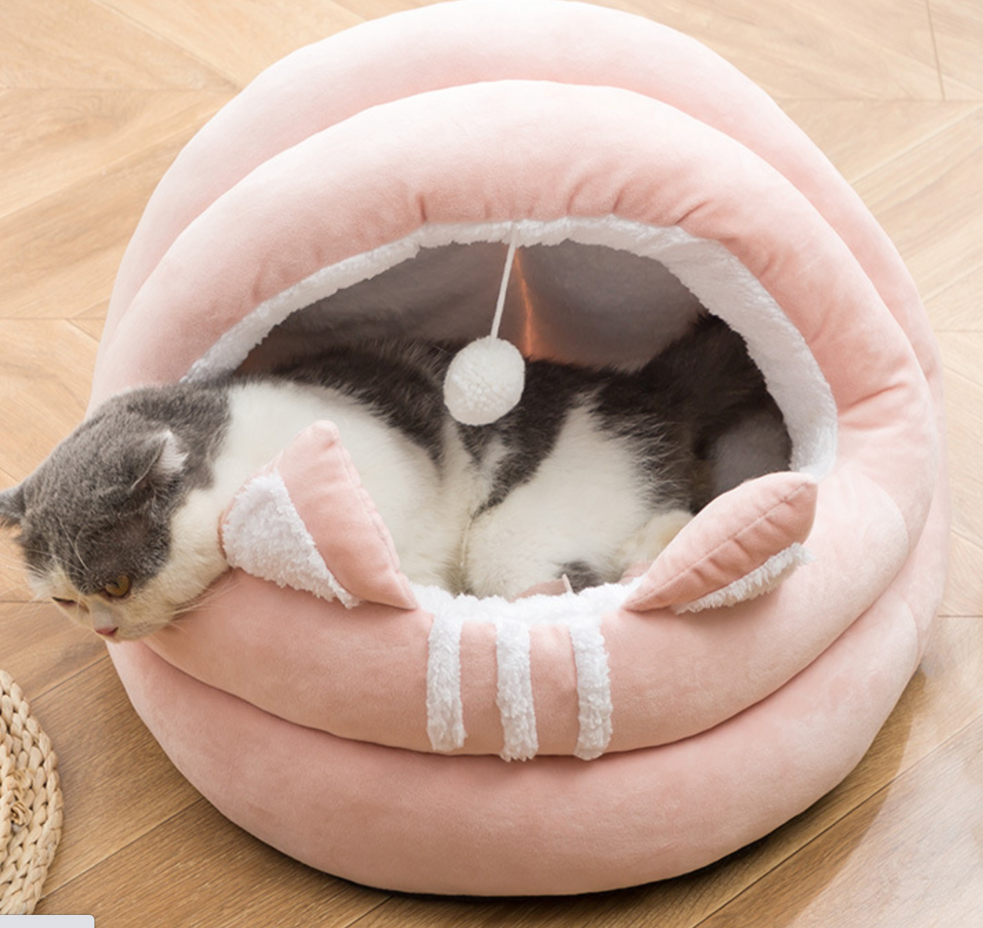 Durable Lovely Plush Pet Beds Winter Newest Pet Room House