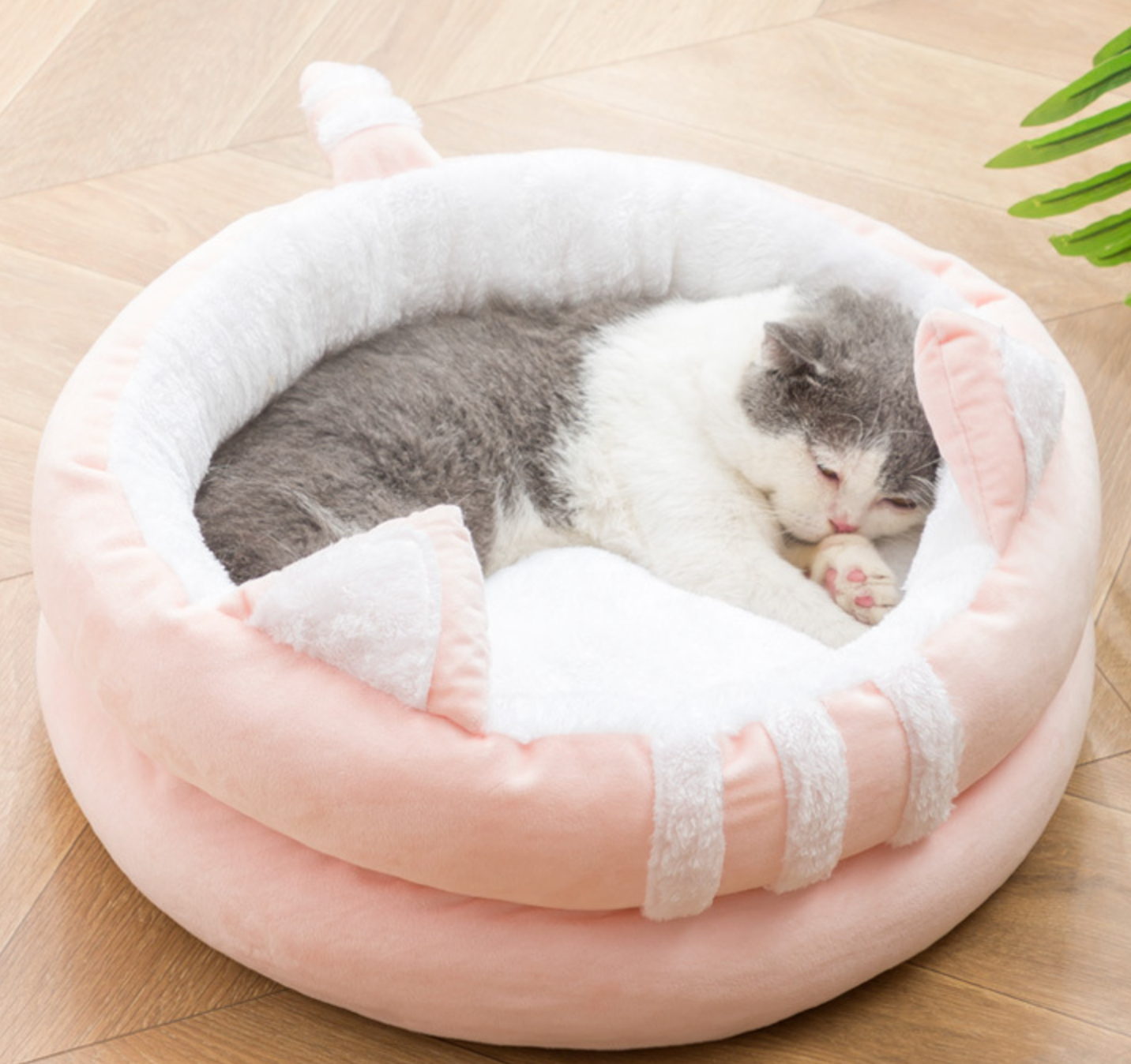 Durable Lovely Plush Pet Beds Winter Newest Pet Room House