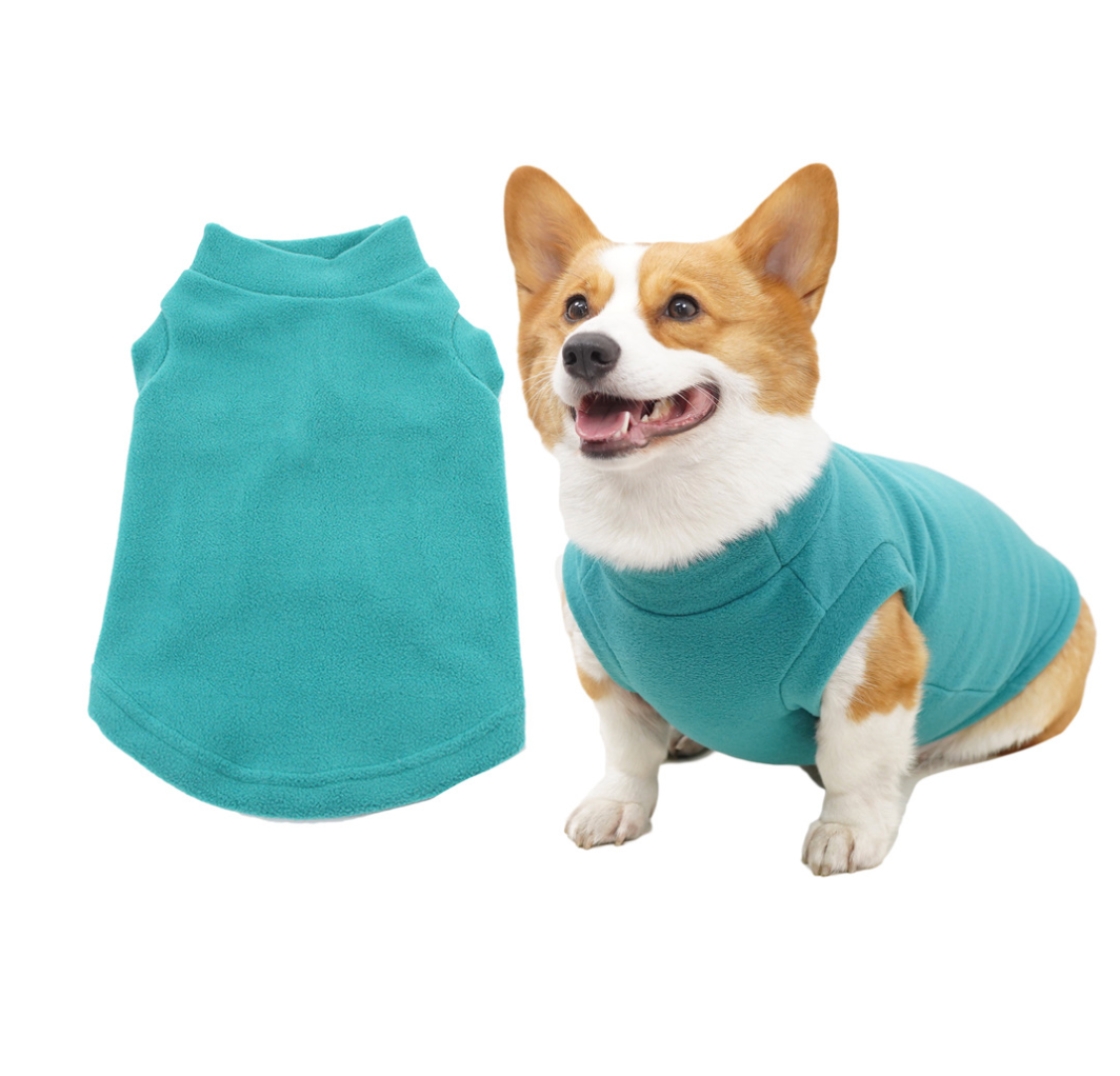 Chen Pet Polar Fleece Dog Apparel Multiple Colorful  Pet Cloth