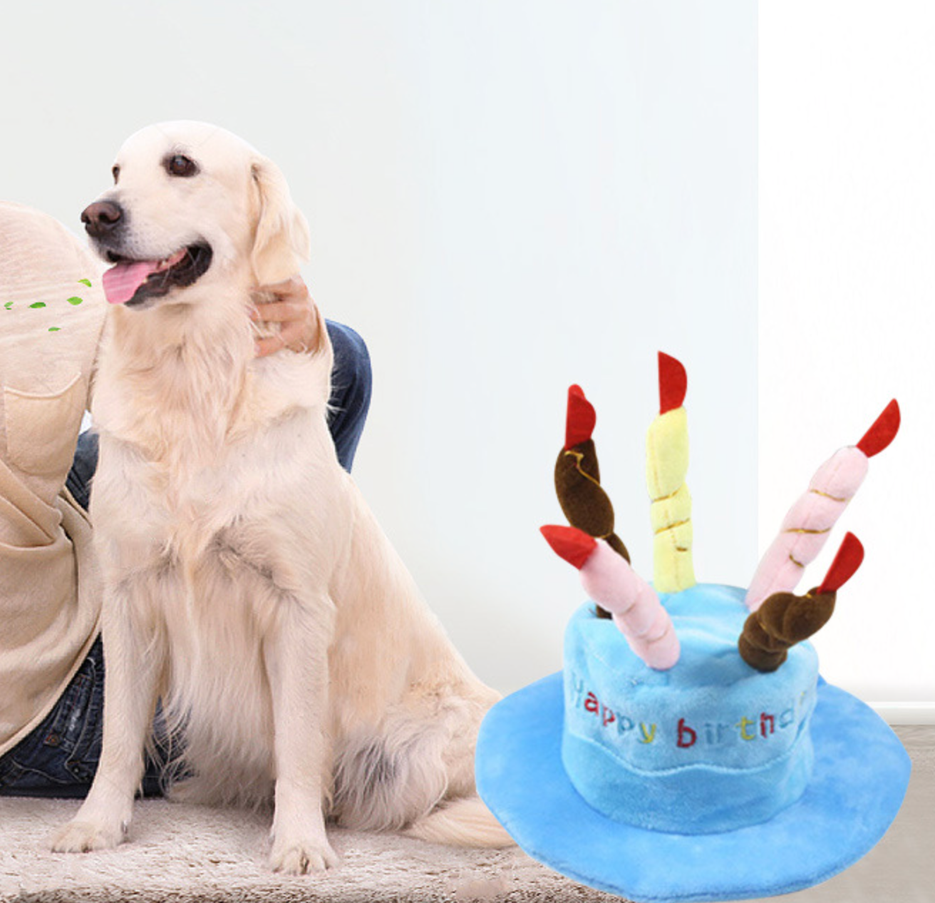 Chenpet High Quality Pet Birthday Series Plush Toys