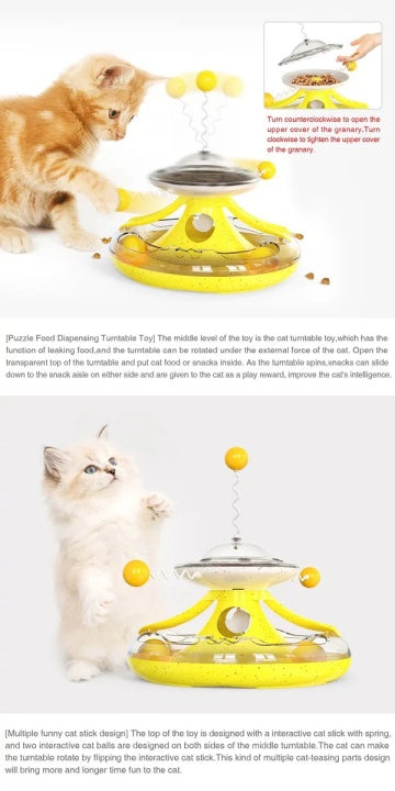 Chenpet Amazon Hot Selling Cat Toys Cat Feeder Bowl