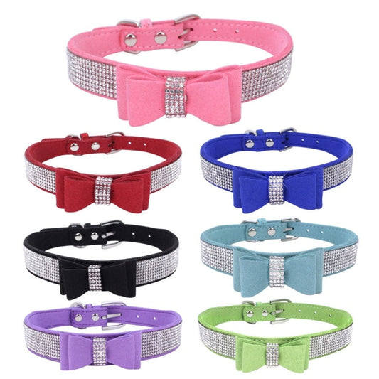 Lovely Bowknot Style Colorful Pet Collar