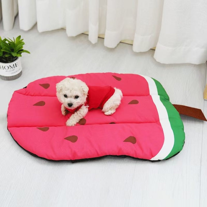 Chen Pet  Exclusive New Multiple-choice Fruit Style Pet Mat