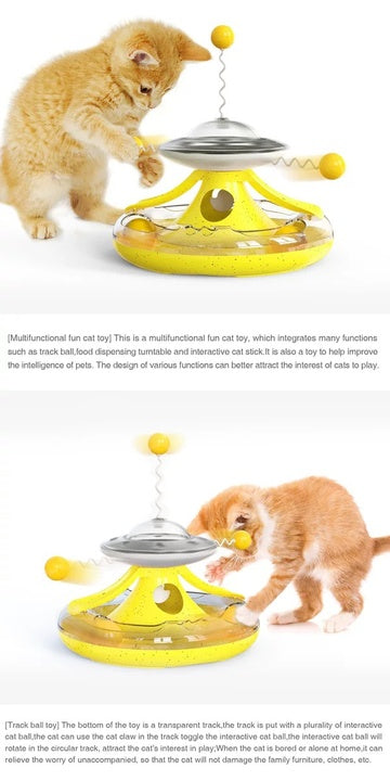 Chenpet Amazon Hot Selling Cat Toys Cat Feeder Bowl