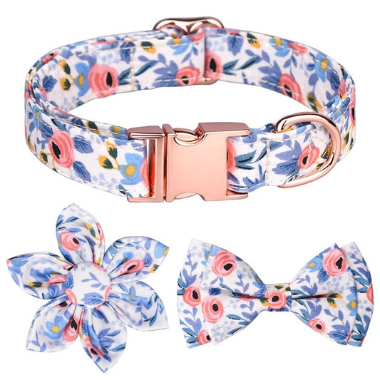 Garden flower pet collar dog collar