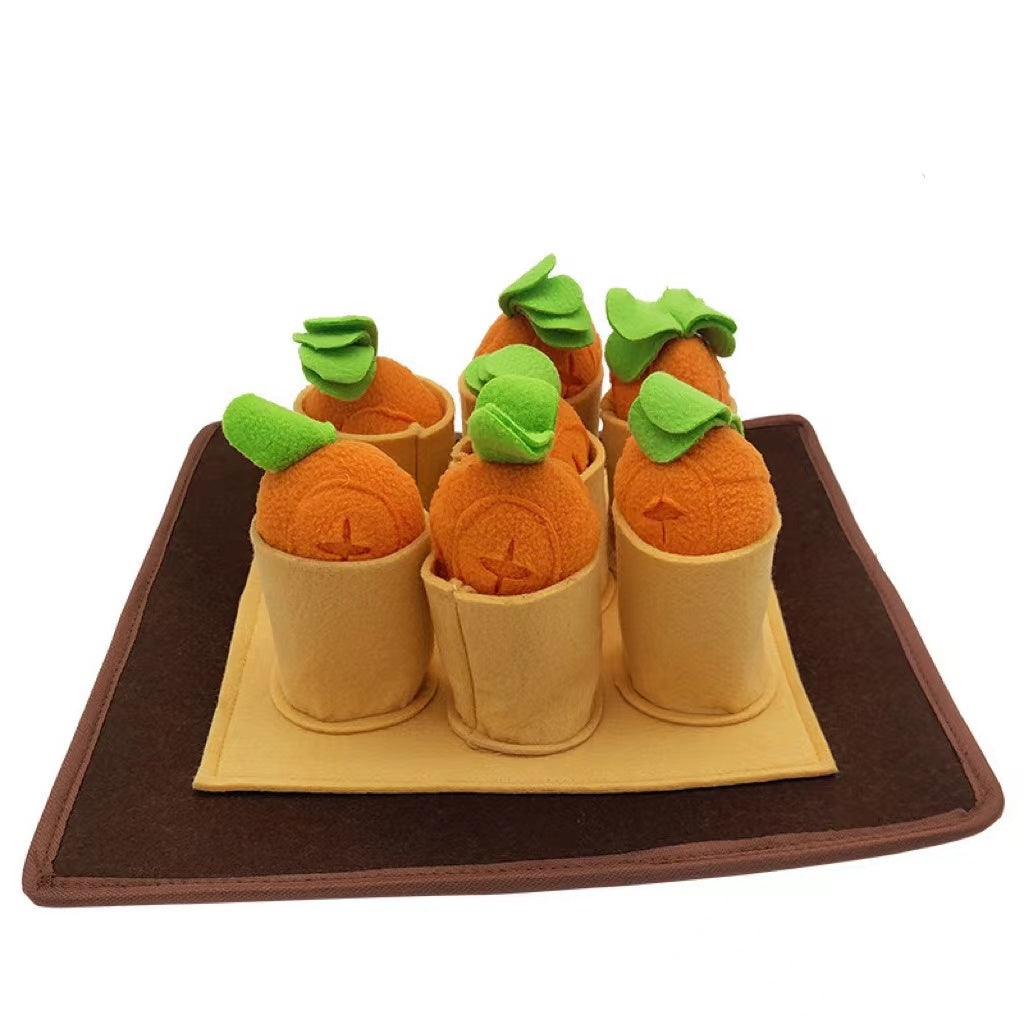 Chenpet Eco Friendly Carrot Removable Style Dog Snuffle Mats