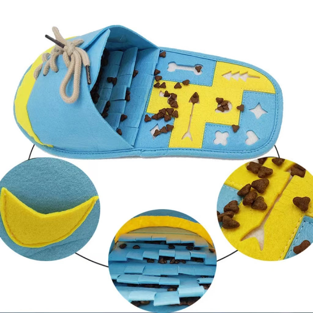 Chenpet New arrival slippers style of dog toy Felt pet toys