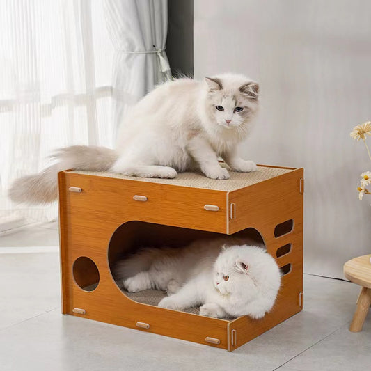 New Design Summer Cat Wooden House With Good Ventilating