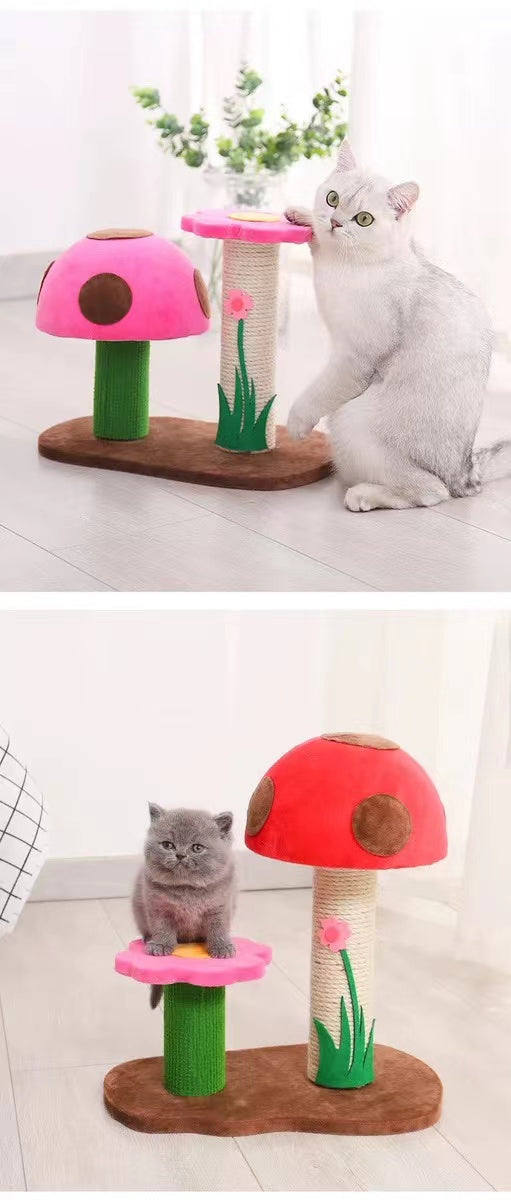 Amazon Hot Selling Wholesale Mushroom Style Cat Tree