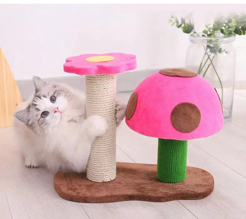 Amazon Hot Selling Wholesale Mushroom Style Cat Tree