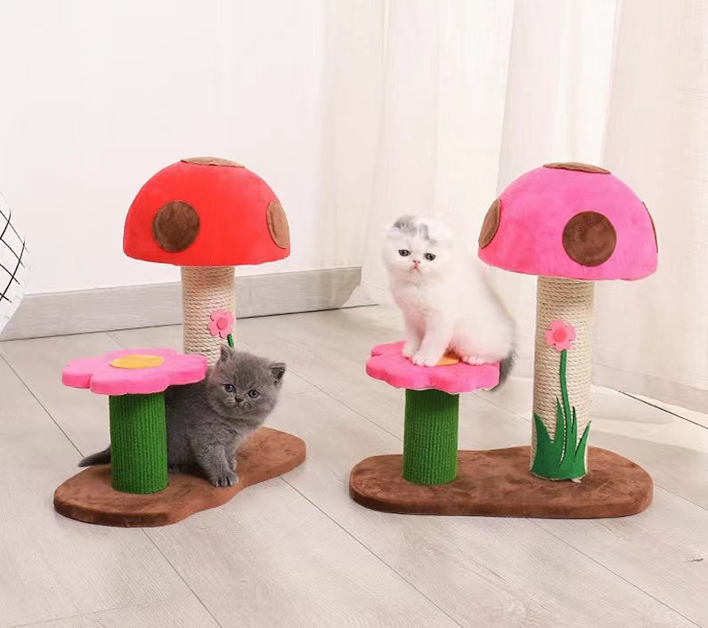 Amazon Hot Selling Wholesale Mushroom Style Cat Tree