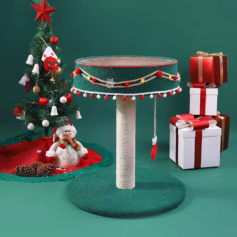 Chenpet Christmas Unique Design Of Cat Tree & Cat Scratching Board