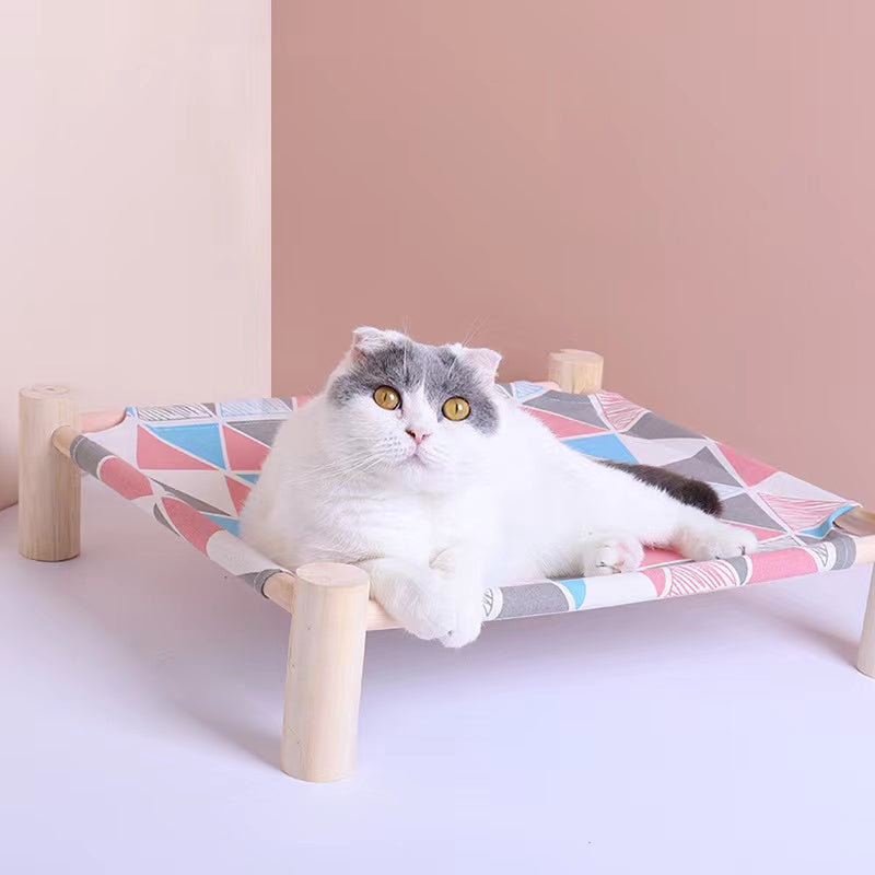 Chenpet Wooden Wholesale Small Breathable Pet Bed