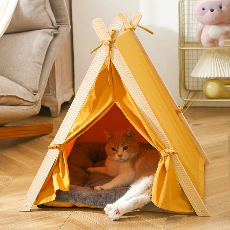 Hot Selling Pet Warm Cozy Beds Soft Pet Tents