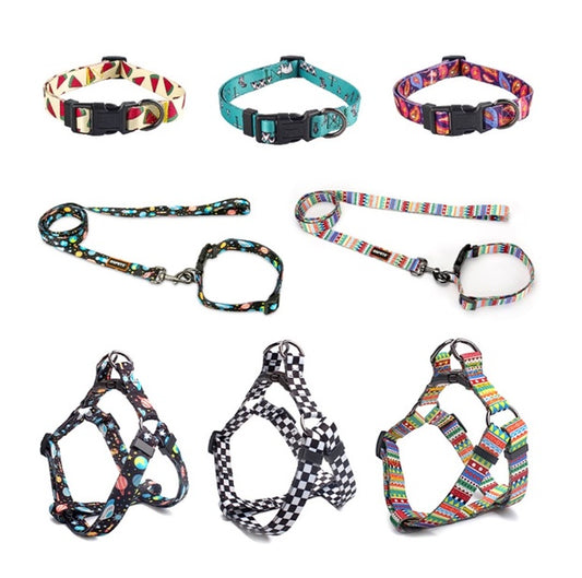 Chenpet Wholesale Pet Collar & Leashes Sets Dog Customized Collars